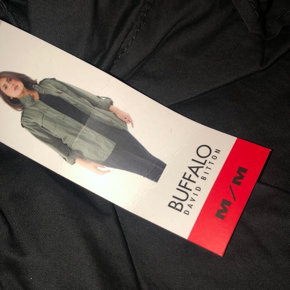 Buffalo David Bitton Womens Lightweight Military - Picture 2 of 3